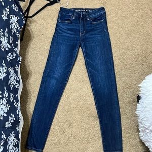 American eagle next level stretch high rise jeggings size 2